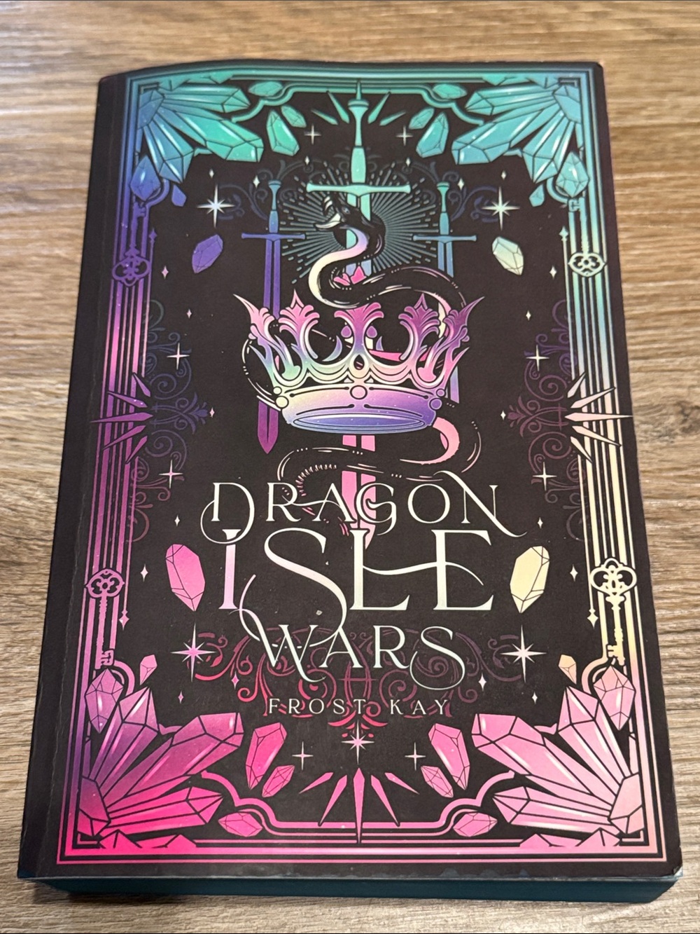 Dragon Isle Wars The Complete Trilogy- Frost Kay - Signed Paperback Book